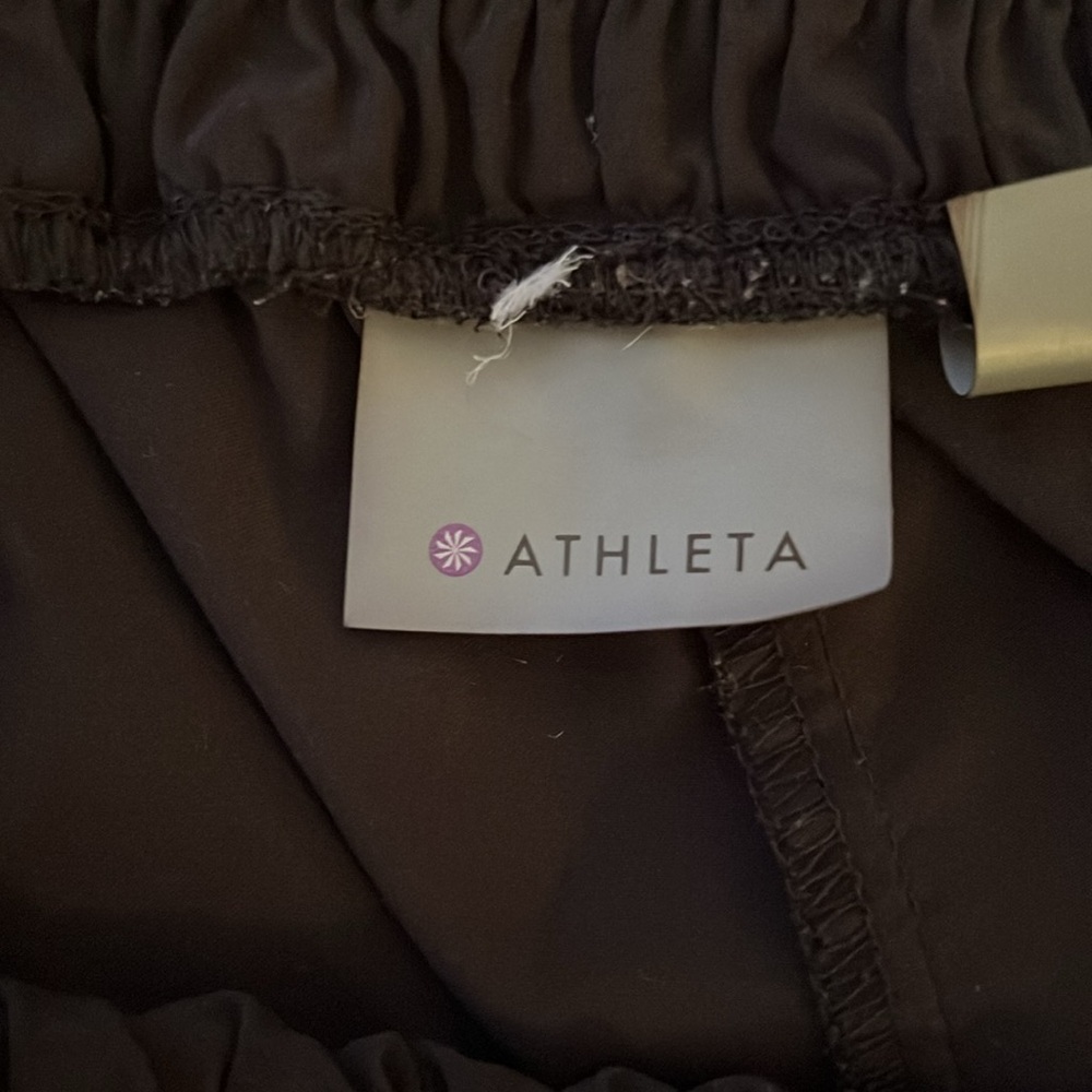 Athleta Black Jogger Pants with Elastic Waist Size 8 - Picture 10 of 16